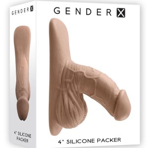 GENDER X 4 INCH SILICONE PACKER MEDIUM