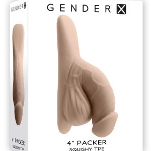 GENDER X 4 INCH PACKER LIGHT FLESH