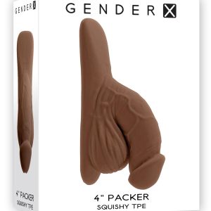 GENDER X 4 INCH PACKER DARK FLESH