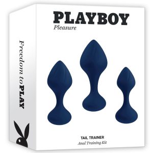 Zestaw korków analnych Playboy Tail Trainer