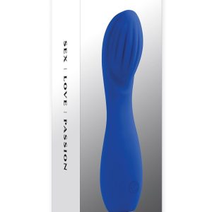 Niebieski wibrator punktu G Selopa Sapphire G