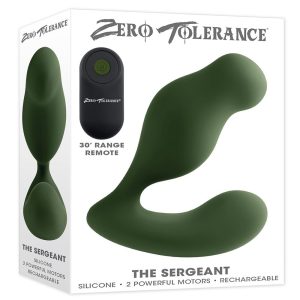 Wibrator prostaty ze zdalnym sterowaniem Zero Tolerance The Sergeant