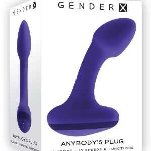 Wibrująca wtyczka analna Gender X Anynody's