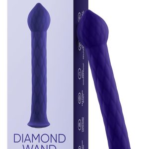 FEMMEFUNN DIAMOND WAND DARK PURPLE