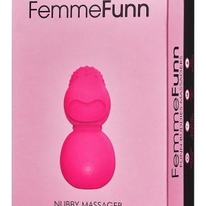 Różowy mini masażer FemmeFunn Nubby