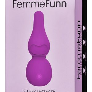 Fioletowy mini wibrator punktu G FemmeFunn Stubby