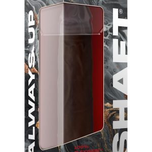 Realistyczne dildo z wibracjami i jądrami Shaft Model J 7.5 inch z płynnym silikonem Mahogany