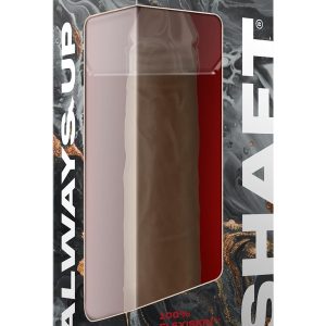 Realistyczne dildo z wibracjami i jądrami Shaft Model J 7.5 inch z płynnym silikonem Oak