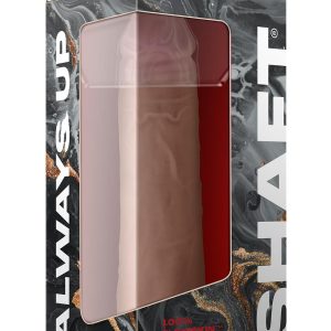 Realistyczne dildo z wibracjami i jądrami Shaft Model J 6.5 inch z płynnym silikonem Pine