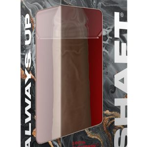 Realistyczne dildo z wibracjami i jądrami Shaft Model J 6.5 inch z płynnym silikonem Oak