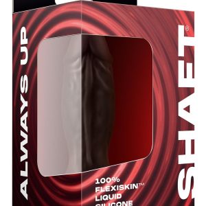 Wibrujące silikonowe dildo Shaft Mahogany