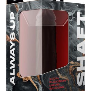 Realistyczne dildo Shaft Model J 5.5 inch płynny silikon Mohogany