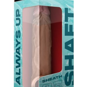SHAFT SHEATH MODEL F SIZE 1 7.8 INCH LIQUID SILICONE SLEEVE PINE
