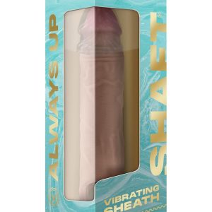 Wibrująca nakładka na penisa Shaft Sheath Rozmiar 1 Pine