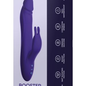 FEMMEFUNN BOOSTER RABBIT XL DARK PURPLE