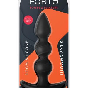 FORTO F-42 SPIRAL BEADS BLACK