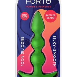 FORTO F-42R RATTLER SPIRAL BEADS GREEN