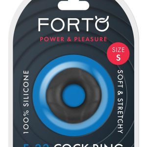 FORTO F-33 17MM C-RING SMALL BLACK