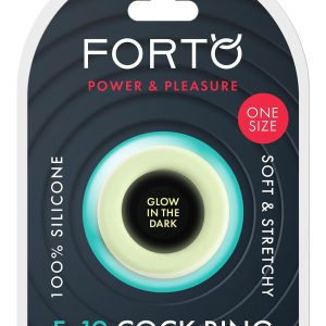FORTO F-19 2 TONE C-RING BLACK AND GLOW