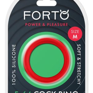 FORTO F-64 45MM RING WIDE MEDIUM RED