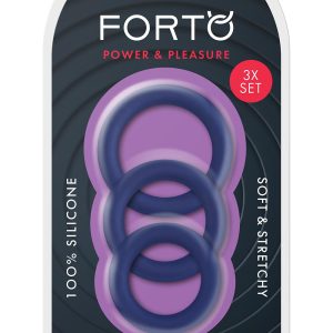 FORTO F-61 3 PIECE C-RING SET RED