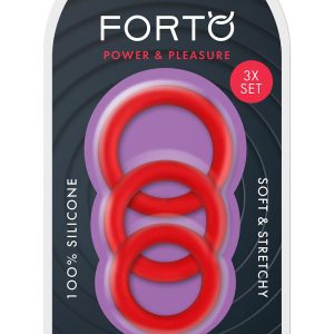 FORTO F-61 3 PIECE C-RING SET BLUE