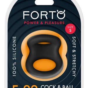 FORTO F-22 D RING SMALL BLACK
