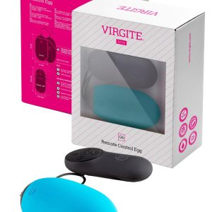 VIRGITE G6 RECHARGEABLE EGG AND REMOTE G6 BLUE