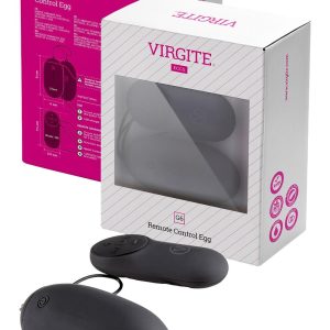 VIRGITE G6 RECHARGEABLE EGG AND REMOTE G6 BLACK