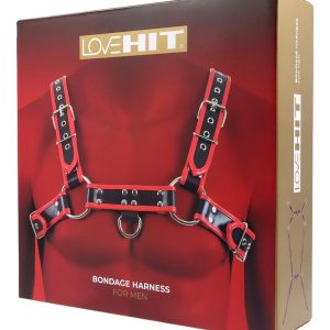 VIRGITE  MAN BONDAGE BODY HARNESS MOD. 1 BLACK