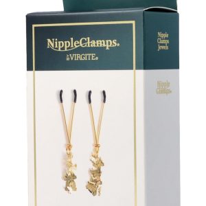 VIRGITE NIPPLE CLAMPS WITH BUTTERFLIES