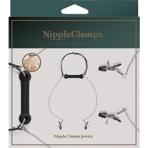 VIRGITE NIPPLE CLAMPS WITH BAR GAG