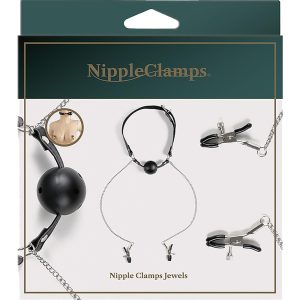 VIRGITE NIPPLE CLAMPS WITH MOUTH GAG