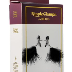VIRGITE NIPPLE CLAMPS WITH FEATHERS