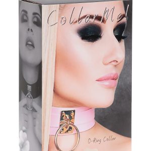 KINKY DIVA O-RING COLLAR PINK/GOLD