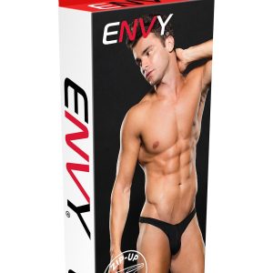 Stringi z mikrofibry z niskim zamkiem