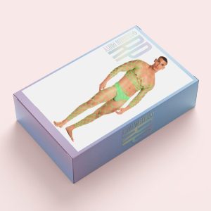 Zielony 3 częściowy zestaw tęczowy Party Future Mode - Zielony, L/XL