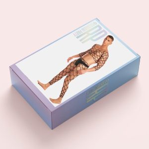 Czarny 3 częściowy zestaw tęczowy Party Future Mode - Czarny, L/XL